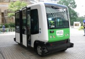 日本自动驾驶公交车下月将投入使用