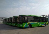 安徽六安新能源公交助力春节低碳出行