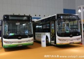 黄海新能源“双子星”闪耀天津客车展