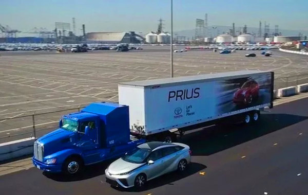 丰田在美测试燃料电池卡车