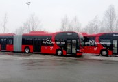喜讯连连！比亚迪打造北欧最大纯电动铰接大巴车队