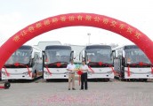金龙客车XMQ6112正式批量交付浙江商旅