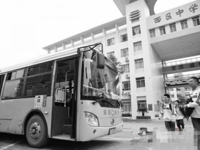 广东：绿色公交通校园 破解学生出行老大难