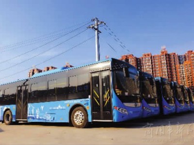 阳泉新增279台纯电动公交车