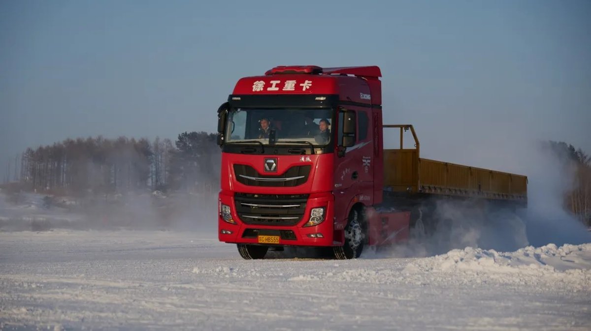 -35℃ 徐工漢風强势出征卡车界的冬奥会