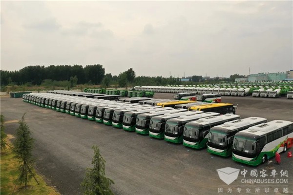 扩大氢能示范运营！50辆宇通氢燃料客车奔赴北京